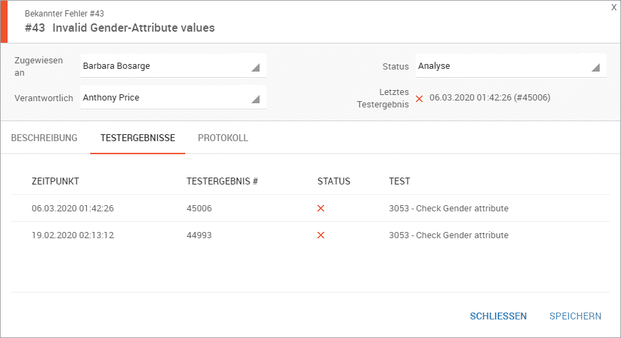Problemticket Details