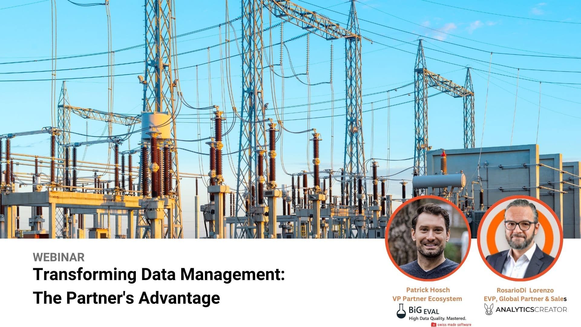 Transforming Data Management The Partner's Advantage