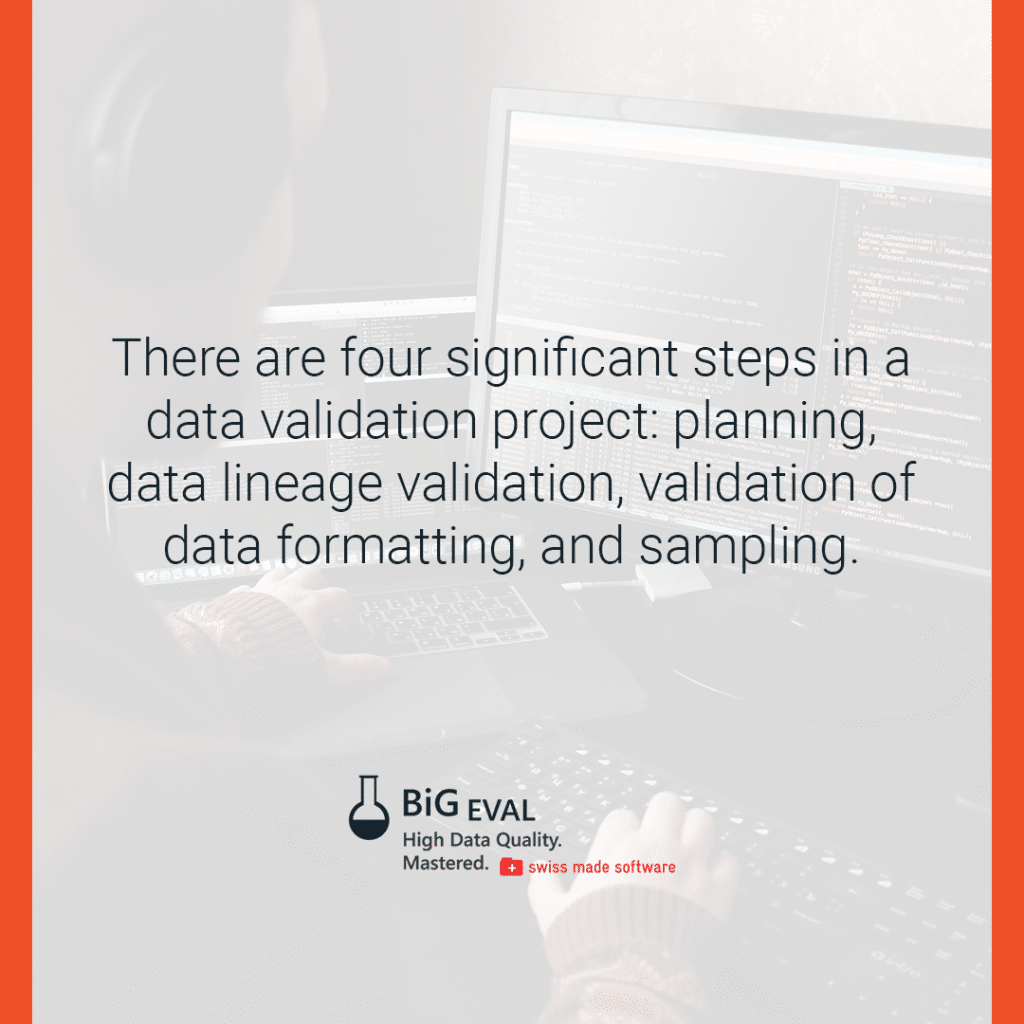 Data Validation: What, How, Why? - BiG EVAL