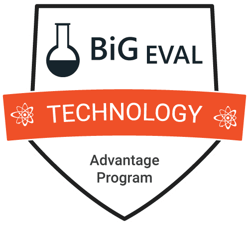 BiG EVAL Technology Partner Badge